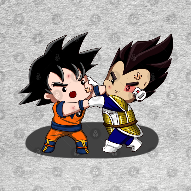 goku and vegeta chibi